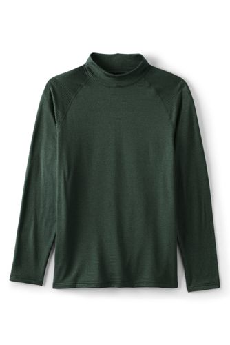 mock neck thermal top