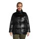 Women's Plus Size Wrap Quilted Down Jacket, Front