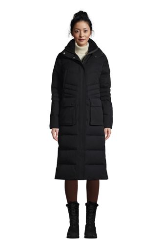 lands end maxi down coat