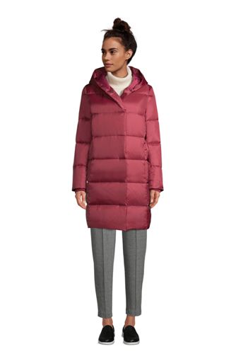 down wrap coat