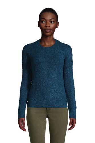 teddy crew neck sweater