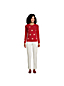 Kaschmir-Pullover Gemustert mit rundem Ausschnitt für Damen