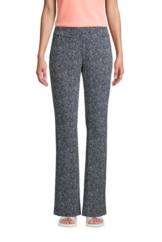 bootcut knit pants