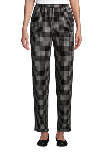 Women's Sport Knit Cord Pull On Tapered Trousers