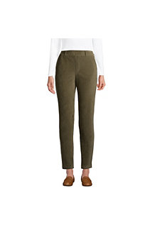 Women's Sport Knit Cord Pull On Tapered Trousers 