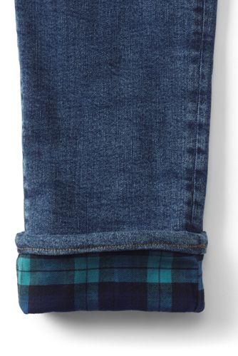 lands end men's flannel lined jeans