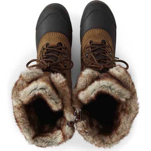 Lands end womens store alpine snow boots