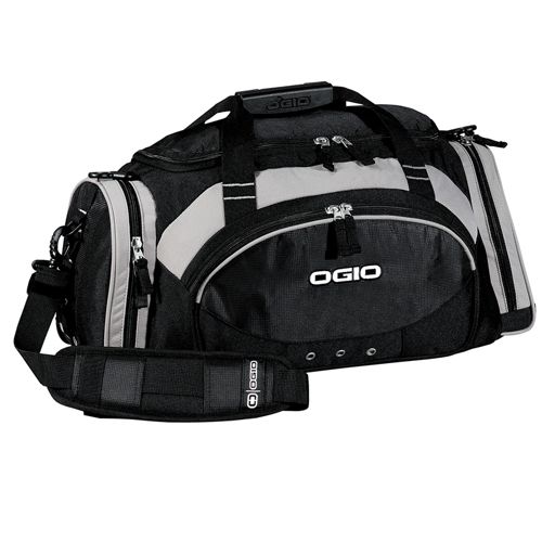 Duffle bag with online logo