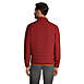 Men's Quilted Quarter Snap Neck Pullover Jacket, Back