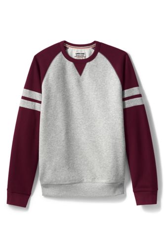 colorblock crewneck sweatshirt