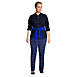 Women's Plus Size Sport Knit Corduroy Elastic Waist Pants High Rise Pattern, alternative image