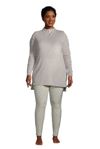 Plus PLT Grey Legging Pj Set