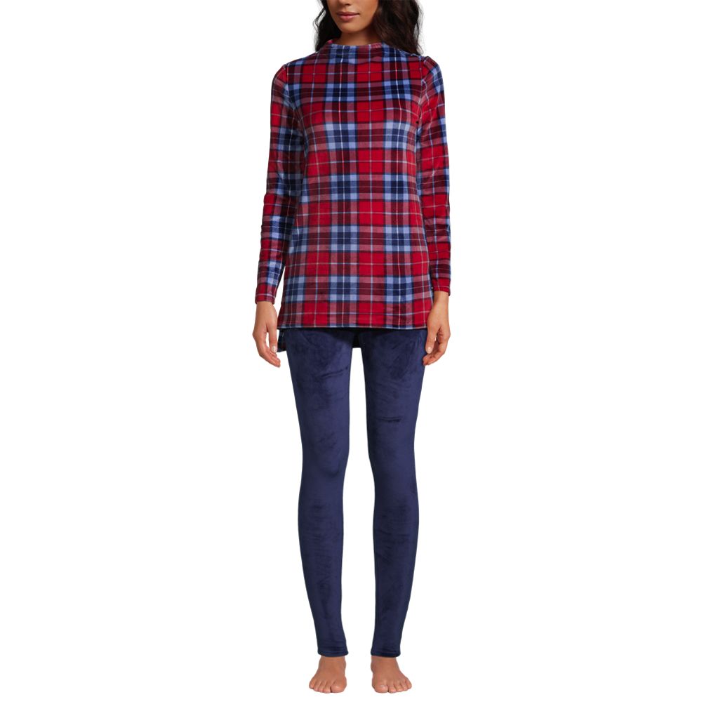 Lands end cozy pajama leggings set hotsell