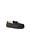 Men's Leather Moccasin Slippers with Shearling Lining