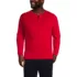 Men's Big and Tall Knit Rib Pajama Henley, Front