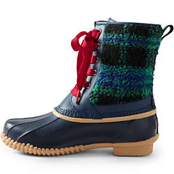 Women's Insulated Sherpa Fleece Lined Duck Boots, alternative image
