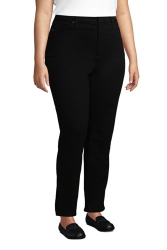 cheap plus size black jeans