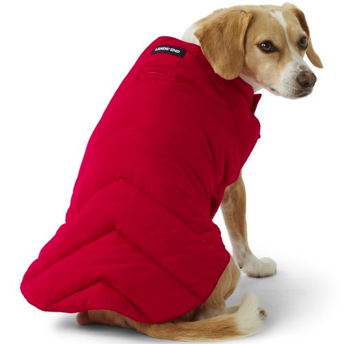 Lands end store dog rain jacket