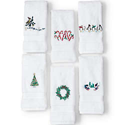 Premium Supima Cotton Embroidered Hand Towel, alternative image