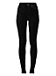 Pantalon Slim Taille Haute en Velours Stretch, Femme Stature Standard