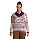 Women's Plus Size Cozy Lofty Cowl Neck Sweater, Front