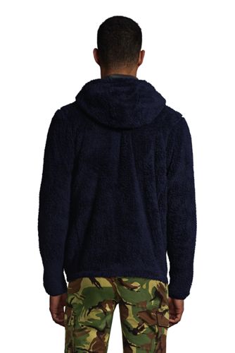 lands end sherpa lined hoodie