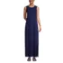 Women's Cotton Jersey Sleeveless Swim Cover-up Maxi Dress, Front