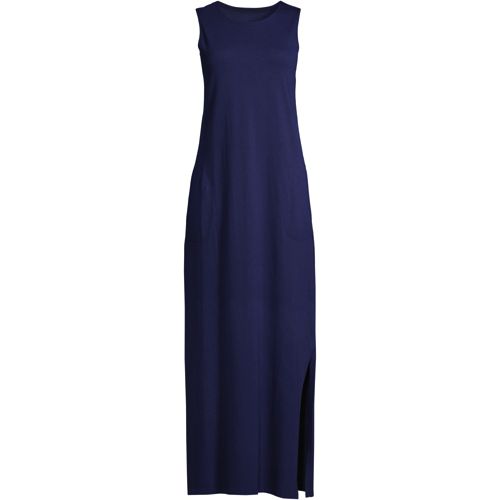 Women's Cotton Jersey Sleeveless Cover-up Maxi Dress | Lands' End