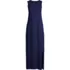Women's Cotton Jersey Sleeveless Swim Cover-up Maxi Dress, Front
