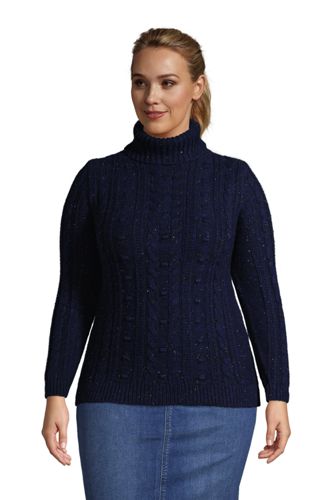 Rollkragen Pullover Aus Kaschmir Fur Damen Lands End