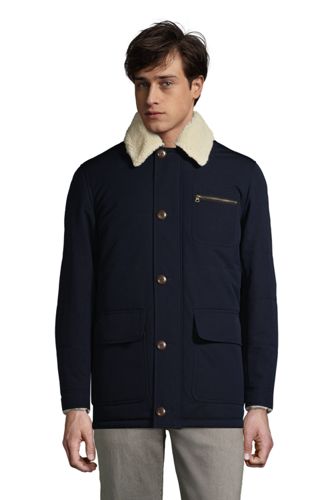 Lands end men's hot sale coats sale