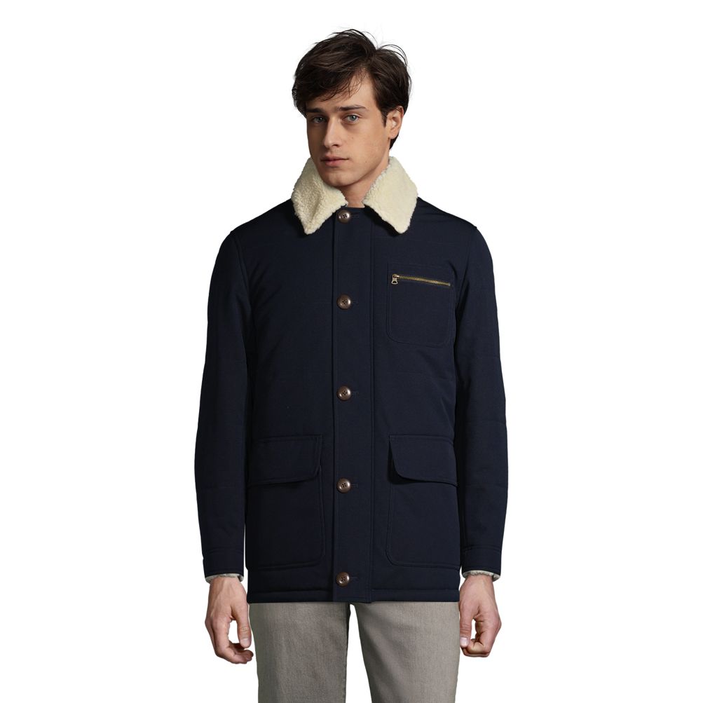 Lands end shop barn coat men's