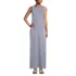 Women's Cotton Jersey Sleeveless Swim Cover-up Maxi Dress, Front