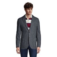 Lands End Mens Traditional Fit Italian Knit Blazer