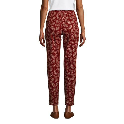 Women's Mid Rise Pull On Chino Ankle Pants - image 4