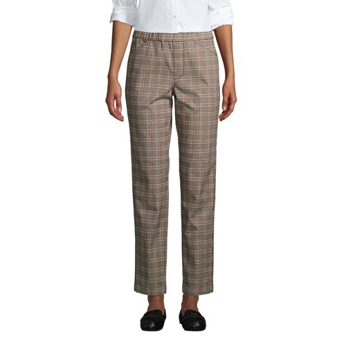 Women's Mid Rise Pull On Chino Ankle Pants - image 2