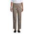 Women's Petite Mid Rise Pull On Chino Ankle Pants, Front