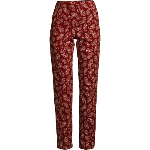 Women's Mid Rise Pull On Chino Ankle Pants - image 3