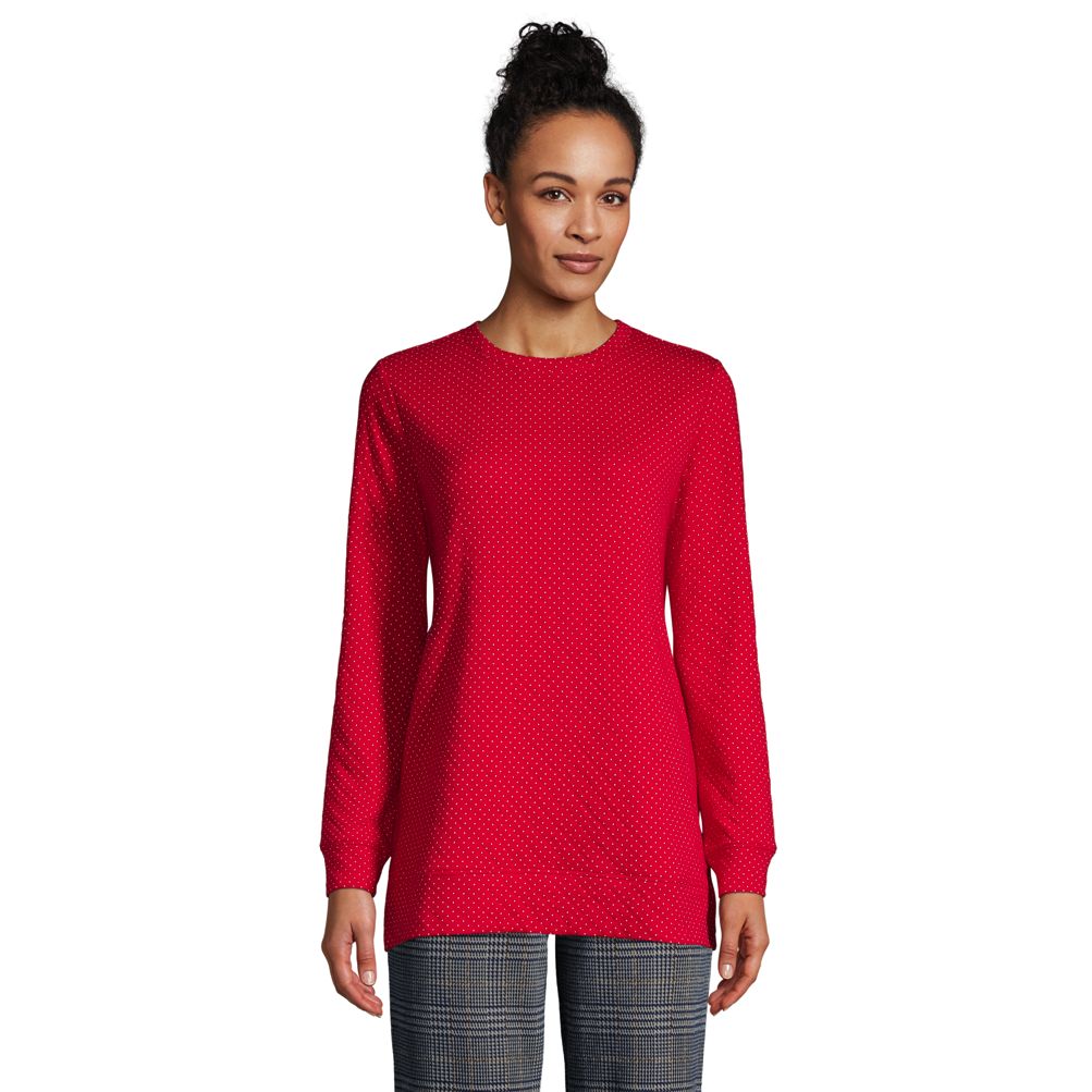 Long red 2024 sweatshirt