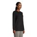 Women's Long Sleeve Quilted Sweatshirt Tunic, alternative image