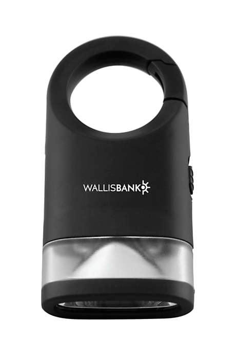 Mini Flashlight with Carabiner Clip