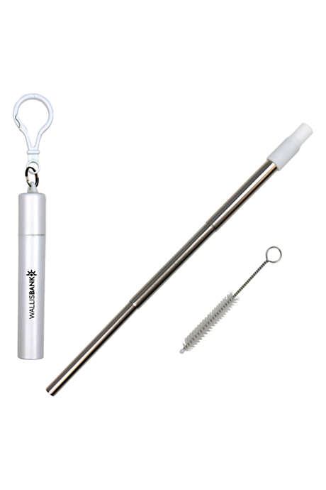 Collapsible Stainless Steel Straw To Go