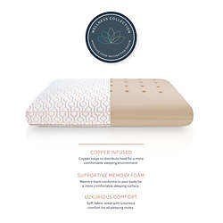 Sensorpedic Copper Infused Memory Foam Pillow, alternative image