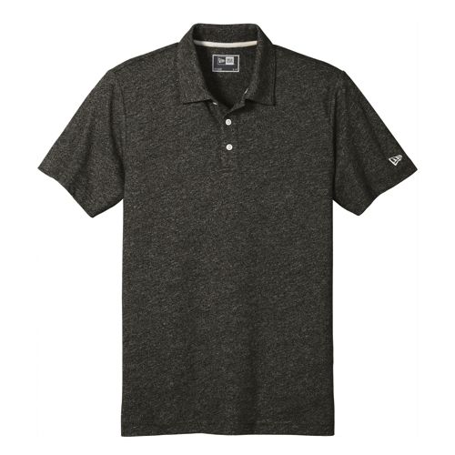 New Era Men's Regular Custom Logo Slub Twist Polo Shirt