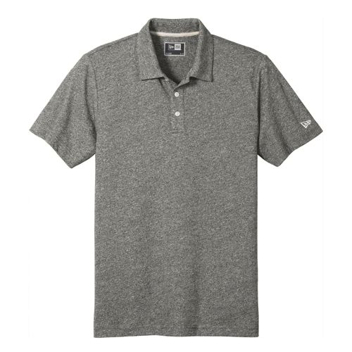 New Era Men's Regular Custom Logo Slub Twist Polo Shirt