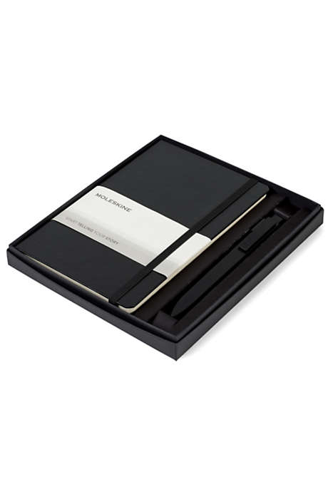 Moleskine Medium Notebook and GO Pen Gift Set