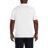 Men's Big and Tall Short Sleeve Cotton Supima Polo Shirt with Pocket, Back