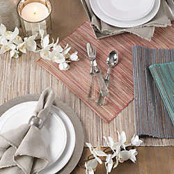 Saro Lifestyle Shimmering Woven Textured Water Hyacinth Placemats - Set of 4, alternative image