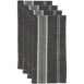 Saro Lifestyle Striped Cotton Dinner Napkins - Set of 4, alternative image