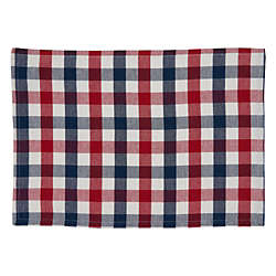 Saro Lifestyle Gingham Check Cotton Placemats - Set of 4, Front